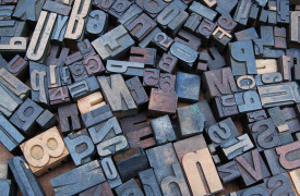 Plaatje met letters.