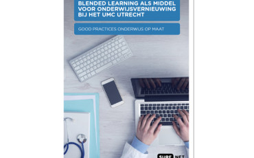 Voorblad van pdf 'BLENDED LEARNING ALS MIDDEL VOOR ONDERWIJSVERNIEUWING BIJ HET UMC UTRECHT'