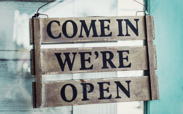 Come in, we're open