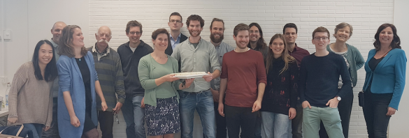 Het TU Delft PRIME team die de Lineaire Algebra oefeningen heeft gemaakt