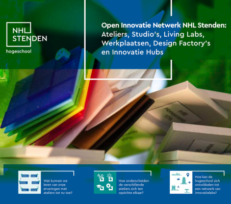Voorkant van het onderzoek Open Innovatie Netwerk NHL Stenden