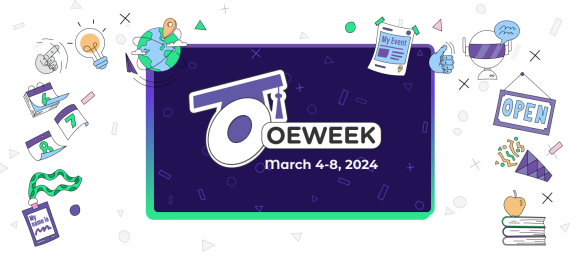 Banner Open Education Week 2024