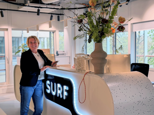 Carole Grootenboer bij SURF