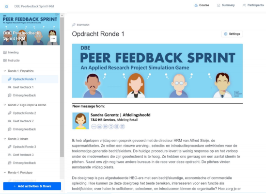 DBEPeerfeedbackSprint