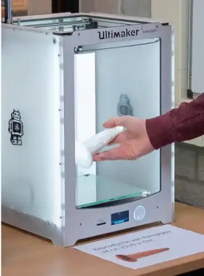 Kleispijker geprint aan de hand van 3D-scan