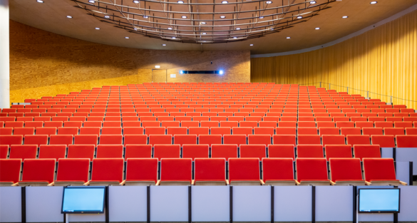 Traditionele collegezaal Theatron