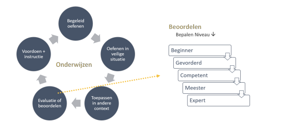 Onderwijscyclus voor vaardighedenonderwijs