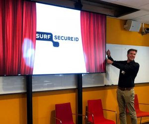 Productmanager Peter Clijsters onthult de nieuwe naam: SURFsecureID