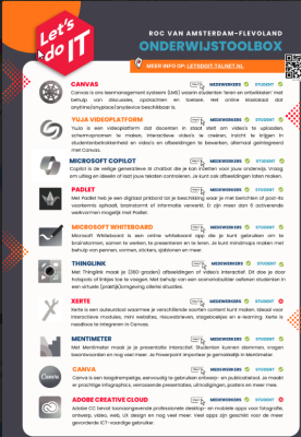 Onderwijstoolbox van ROC Amsterdam|Flevoland