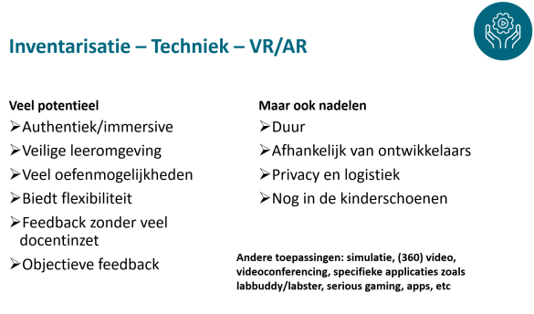 Kansen en uitdagingen van VR/AR toepassingen