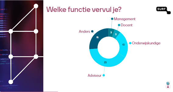 Welke functie vervul je?