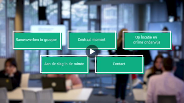 Interactieve video Active Learning Space bij Saxion