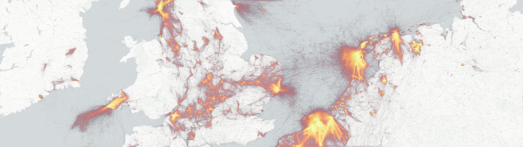 e-Ecology bird track visualization