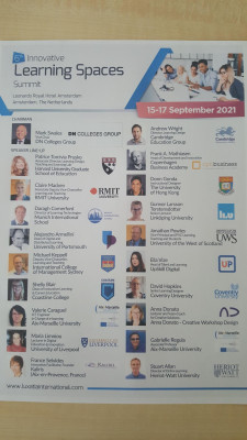 Sprekerslijst congres 2021 Innovative Learning Spaces (svz mei2021)