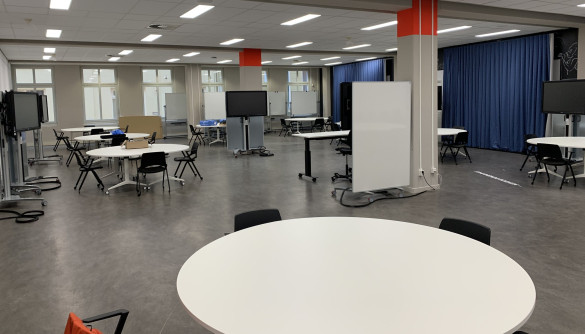 Active Learning Classroom bij Rijksuniversiteit Groningen