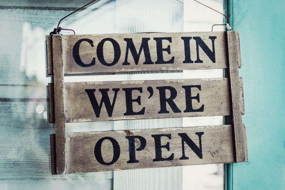 Open up