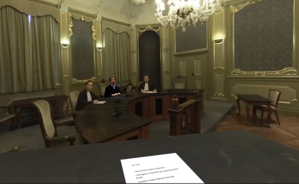 Zittingszaal VR