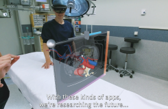 Figure 3: AugMedicine: interactive multi-user inspection of CT scans for learning (source: CFI/ULeiden)