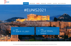 EUNIS 2021 congres 9-11 juni 2021