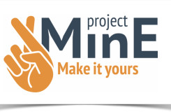 Het logo van Project MinE
