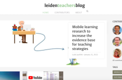 Pagina van Leiden Teachers' Blog