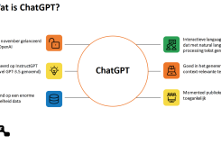 verschillende aspecten van chatgpt uitgelicht (lancering, basis, training op grote hoeveelheid data, LLM, generenren van context-relevente tekst, tijdelijke toegang).