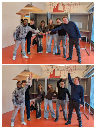 A group of strangers coming together to build something irresponsible