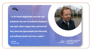 Nieuwsuur |07 februari 2025| David van Weel - Toenmalig Demissionair Minister van Justitie en Veiligheid 