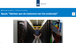 Npuls: “Werken aan de toekomst van het onderwijs”